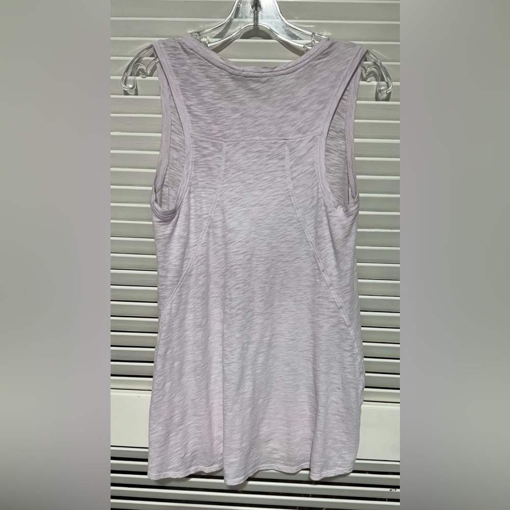 Athleta Light Heather Pink Tank Top In Women's Size S - Picture 2 of 3
